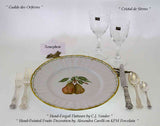 Hand-Forged Sterling Silver 5-pc Place-Setting, Bright Vine