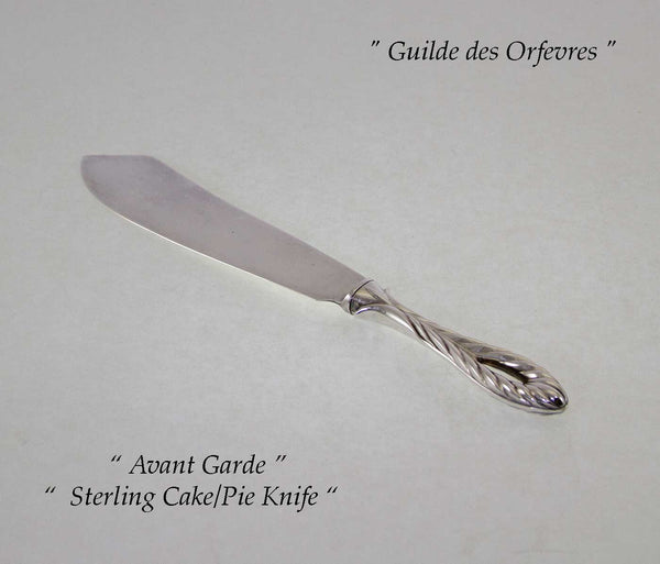 Sterling Silver Tart/Pie Server, Avant Garde