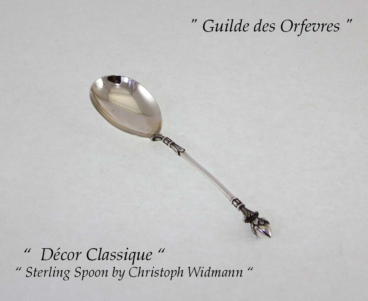 Sterling Silver Jam/Marmalad Spoon
