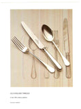 Silver 5 Pc Place-Setting, Old English Thread