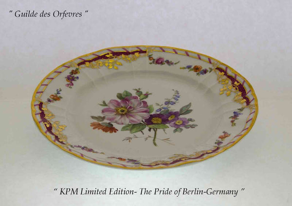 Limited Edition KPM Historical Plate from the Royal Collection