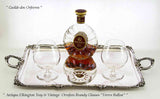 Vintage Set of 3 Orrefors Brandy Glass, Ballon