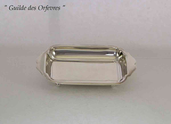 Silver Oblong Sweet Dish 4 in.