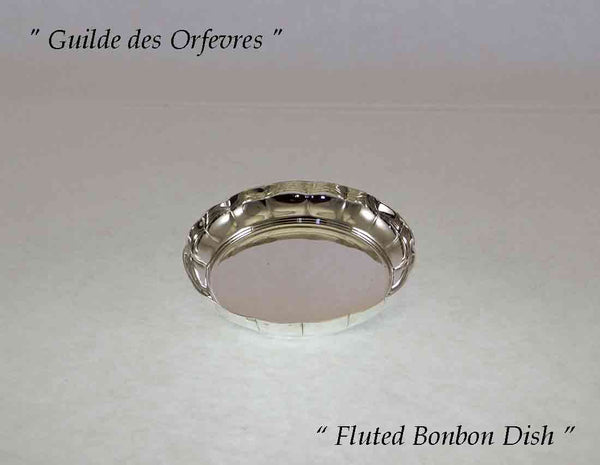 Silver Fluted Bonbon Dish