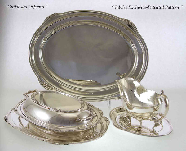 Princely Suite of 9 pc Matching Dinner Service, Jubilee