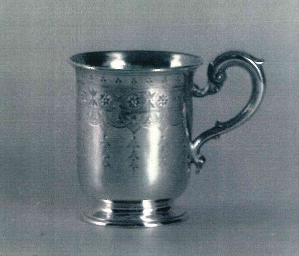 Sterling Mug Chased, after Hyam Hyams, London 1864