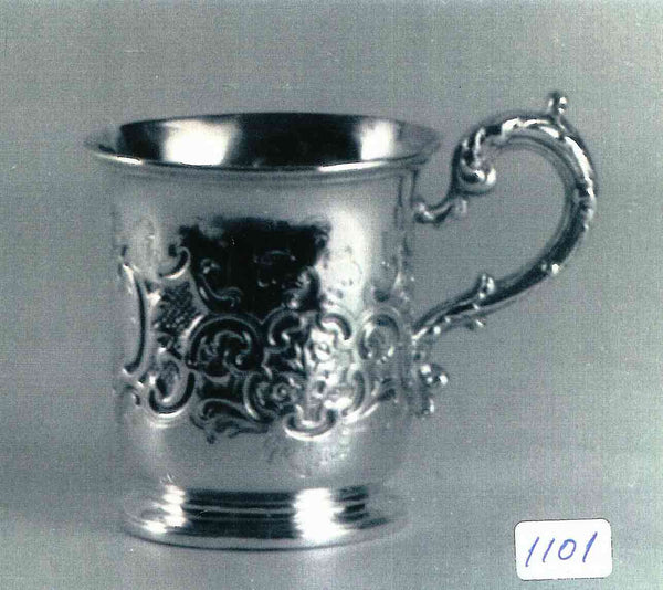 Sterling Mug Chased, after Hilliard & Thomason, London 1867