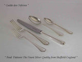 Silver 5 Pc Place-Setting, Bead