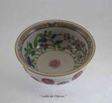 Exquisite Pierced Double Wall Hand-Painted Collectors Bowl