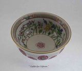 Exquisite Pierced Double Wall Hand-Painted Collectors Bowl