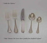 Silver 5 Pc Place-Setting, Bead