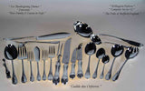 Complete European Cutlery Set for 12, Wellington