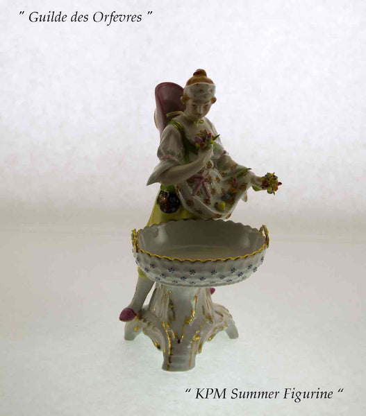 KPM Hand Crafted Figurine-Summer