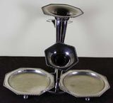 Old Sheffield Silver Centerpiece