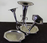 Old Sheffield Silver Centerpiece