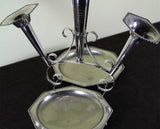 Old Sheffield Silver Centerpiece