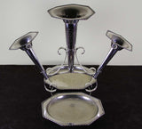 Old Sheffield Silver Centerpiece