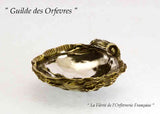 Odiot Silver Partly Gilt Open Shell