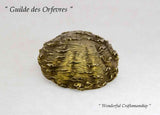 Odiot Silver Partly Gilt Open Shell