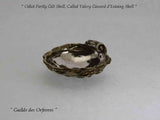 Odiot Silver Partly Gilt Open Shell