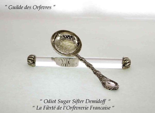 Wonderful Sterling Silver Sugar Sifter, Demidoff