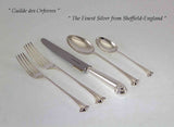 Silver 5-pc Place-Setting, Onslow