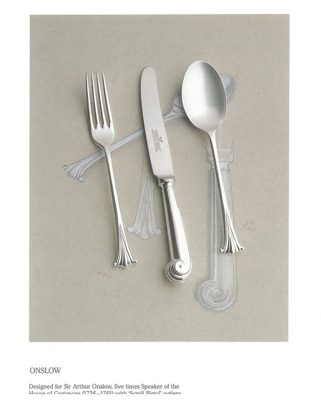 Silver 5-pc Place-Setting, Onslow