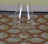 Vintage Orrefors Set of 4 Brandy Glasses, Unusual Shape