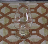 Vintage Orrefors Set of 4 Brandy Glasses, Unusual Shape