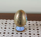 Easter Egg, Large with Angel Painting, Hand-Painted