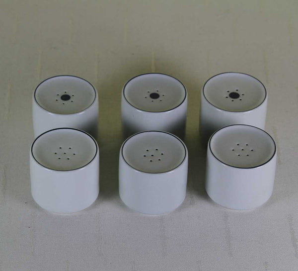 Royal Copenhagen Set of 6 Salt & Pepper Shakers