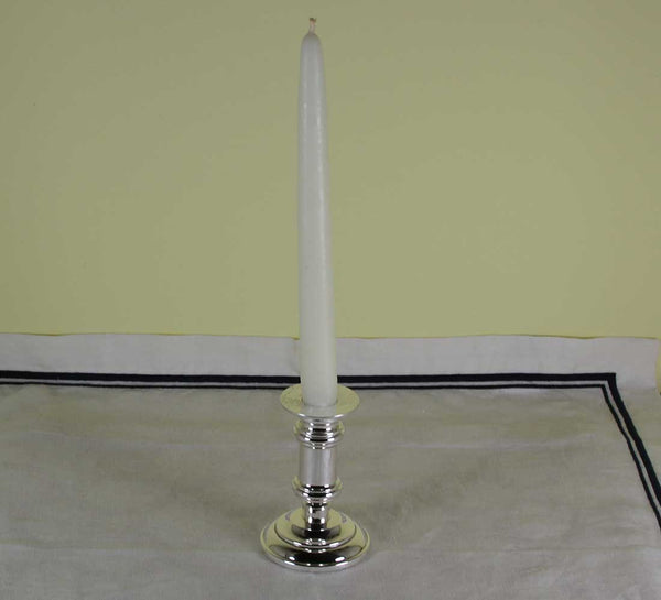 Sterling Silver Candlestick Plain