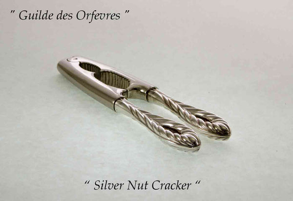 Sterling Silver & Stainless Nutcracker, Avant Garde