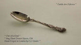 Hand-Forged Sterling Silver 4-pc Place-Setting, Staghunt