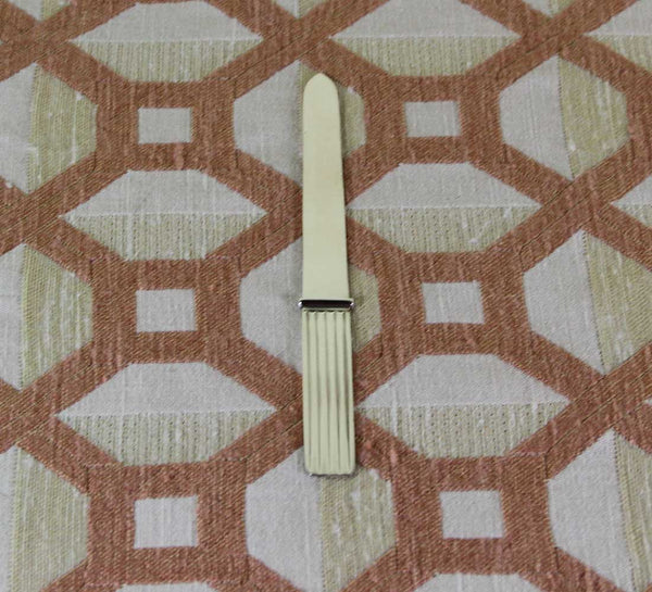 Sterling Silver Letter Opener Guilloché with Stripes