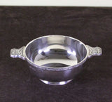 Sterling Silver Quaich Bowl with Celtic Border