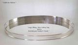 Silver Oval Gallery Tray, Scotch Whisky Set