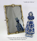 Delft Figurine-Peasant Blue Decoration