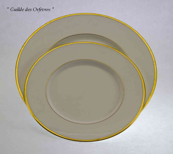 Vintage Wedgwood Bone China Set, Gold Rim