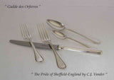 Silver 5 Pc Place-Setting, Bead