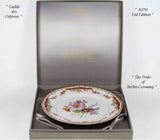 Limited Edition KPM Historical Plate from the Royal Collection